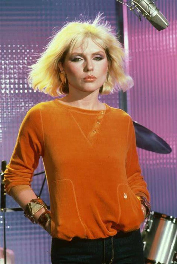 Bleached hair, chenille sweats Debbie in 1980 Photograph Images Press