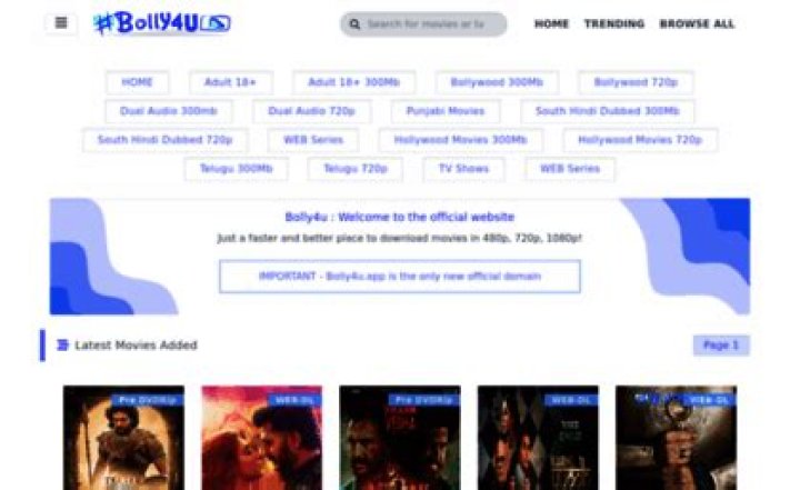 Bolly4u, Bolly 4u, bolly4u 300MB New Movies &raquo; ReadHindiMei