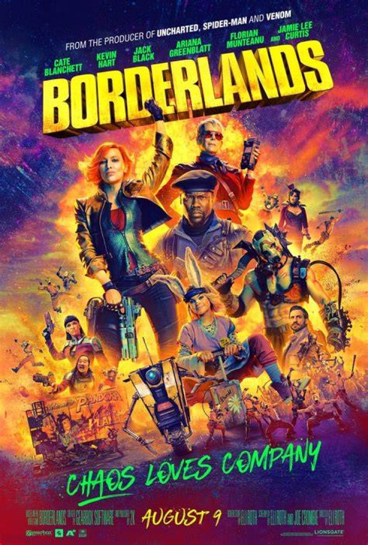 BORDERLANDS Movie Shares New Poster Celebrates Incredible Cast