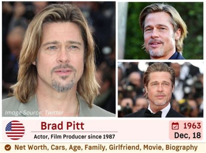Brad Pitt 59, 1963, Age, Born, Height, Children, Family, Biography