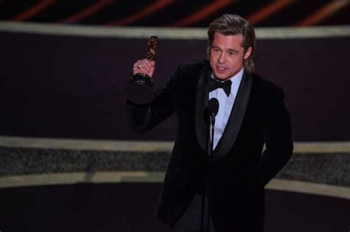 Brad Pitt wins first acting Oscar for his role in 'Once Upon a Time