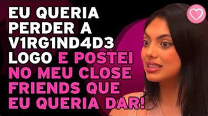 BRENDA TRINDADE conta COMO PERDEU a V1RG1ND4D3! YouTube