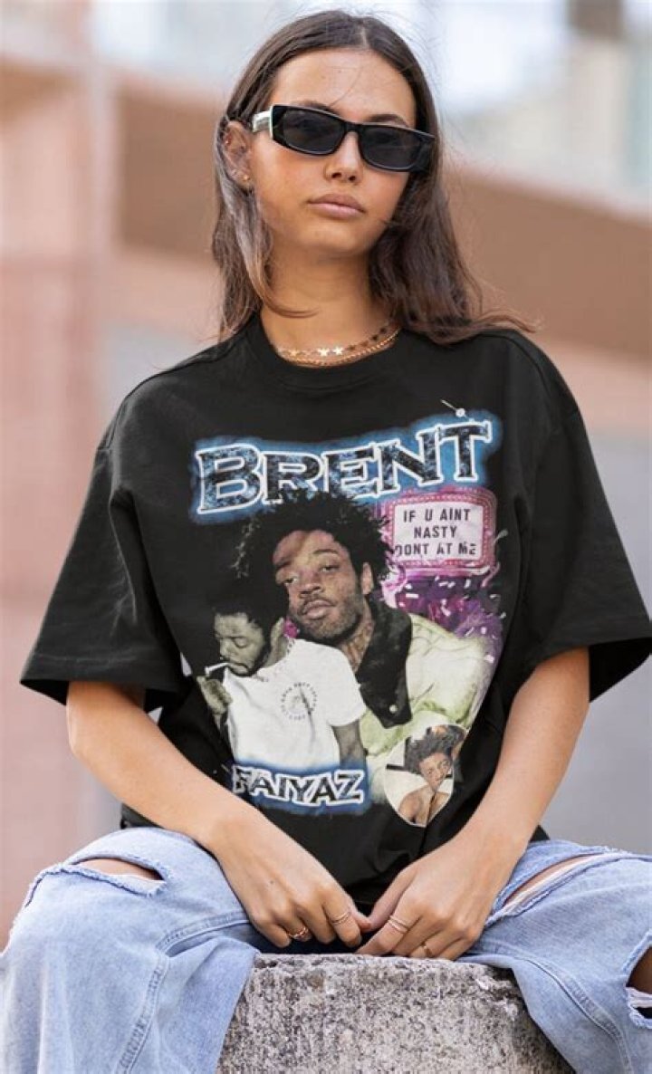 Brent Faiyaz Favorite TShirt Bluefink