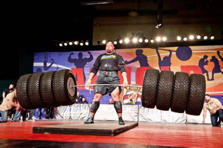 Brian Shaw Strongman, World's strongest man, Powerlifting