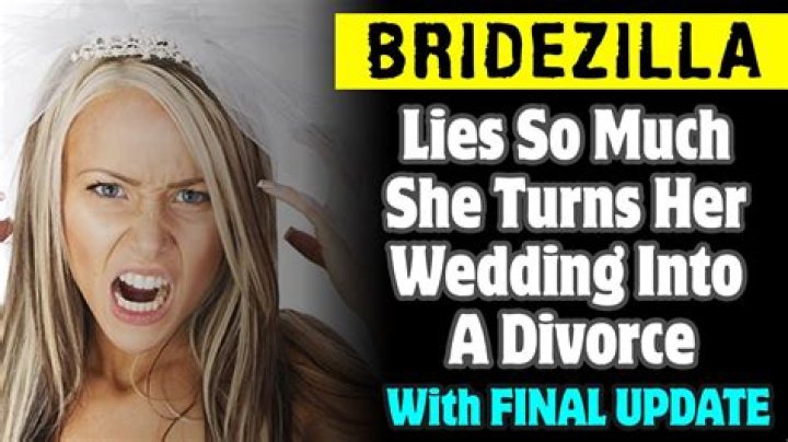 Bridezilla Lies So Much She Turns Her Wedding Into Divorce YouTube