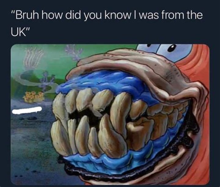 British Teeth Meme