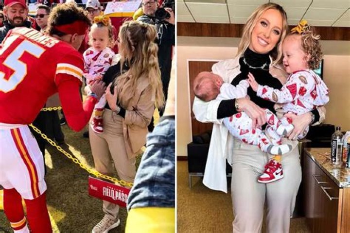 Brittany Mahomes Cheers on Patrick Mahomes with Bronze, Sterling Photo