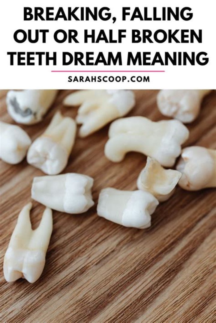 Broken Teeth Dream Meaning & Symbolism The Symbolism
