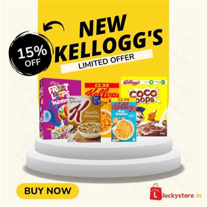 Buy Kellogg's Corn Pops, Breakfast Cereal, Original, Excellent Source