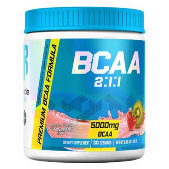 Buy Muscle Rulz BCAA Strawberry Kiwi 30 Servings in Dubai, Abu Dhabi
