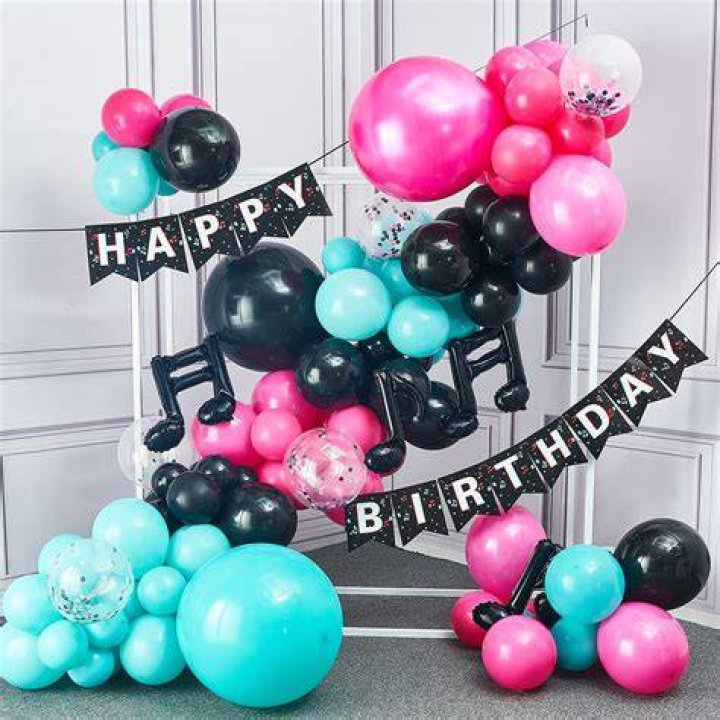 Buy PartyWoo Tik Tok Birthday Party Decorations, 140 pcs Tik Tok Party