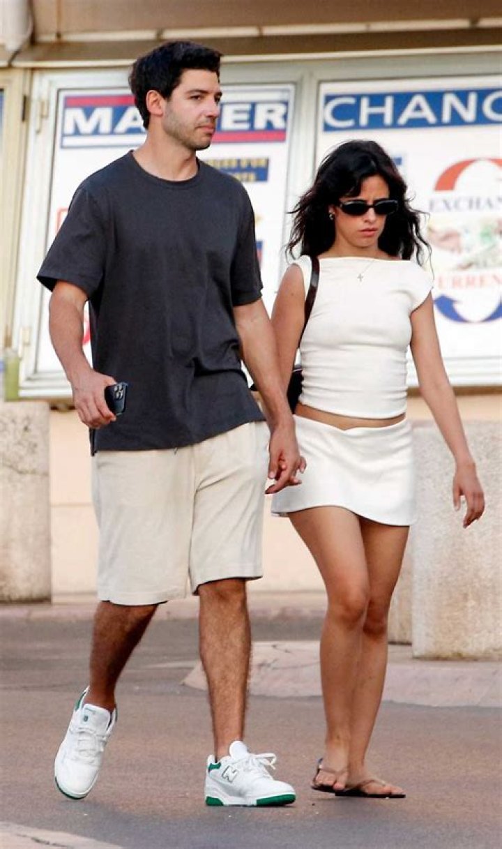 Camila Cabello in a White Swimsuit on the Beach in Miami 07/29/2020