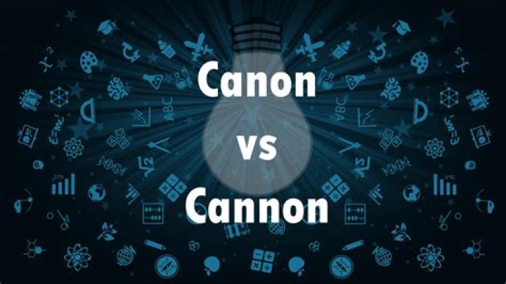 Canon vs. Cannon What&rsquo;s the Difference?