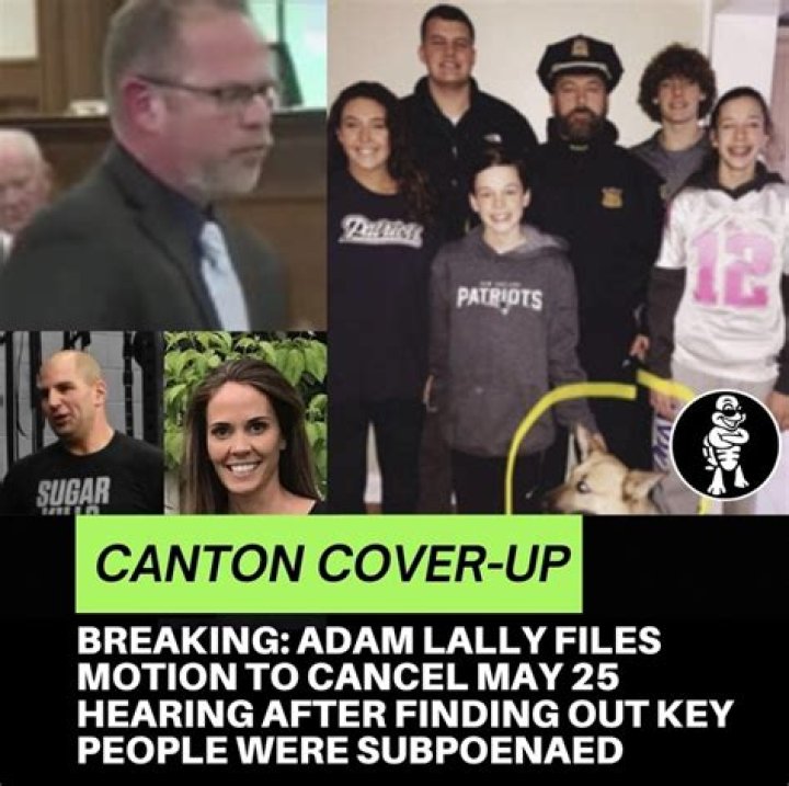 Canton CoverUp Part 37 Adam Lally Files Motion To Cancel May 25