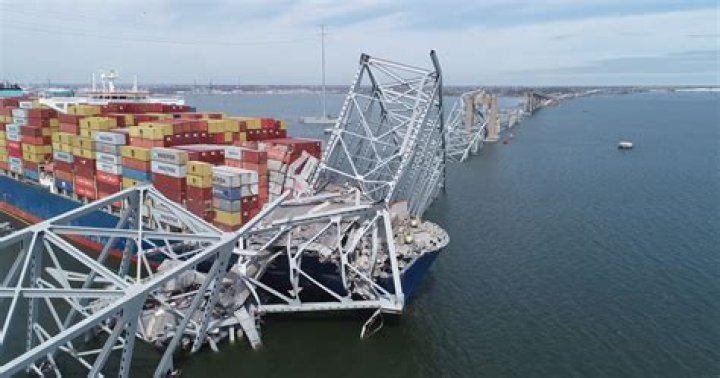 Cargo ship hits Baltimore&rsquo;s Key Bridge, collapsing it and sending