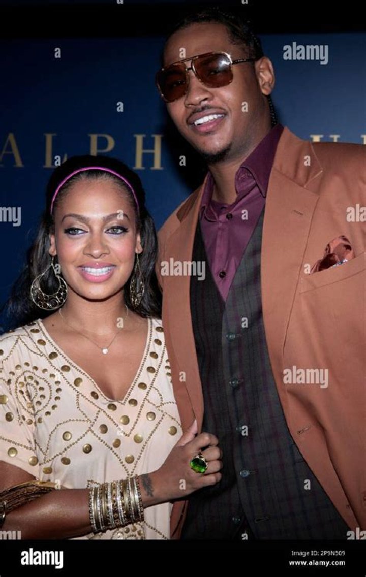 Carmelo Anthony With Wife La La New Photos 2012 All About Sports