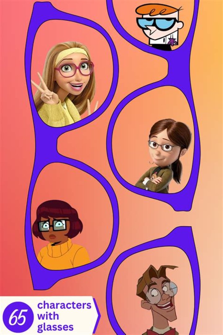 Cartoon Glasses Characters Free Cartoon Characters Th vrogue.co