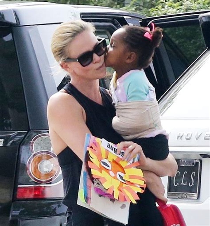 Charlize Theron and August share a sweet moment Sandra Rose