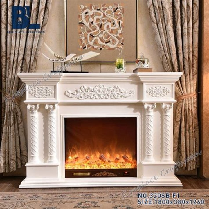 Cheap Freestanding Decorative Electric Fireplace Heater For With Tv