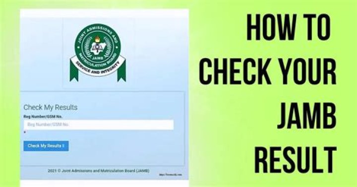 Check JAMB Result 2021/2022 Visit Update