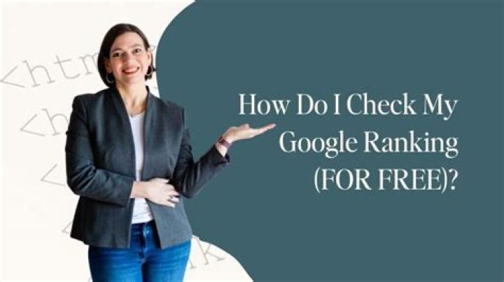 Check My Google Ranking