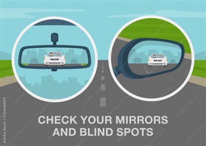 Check Your Mirrors and Blind Spots before Moving Off from a Stationary