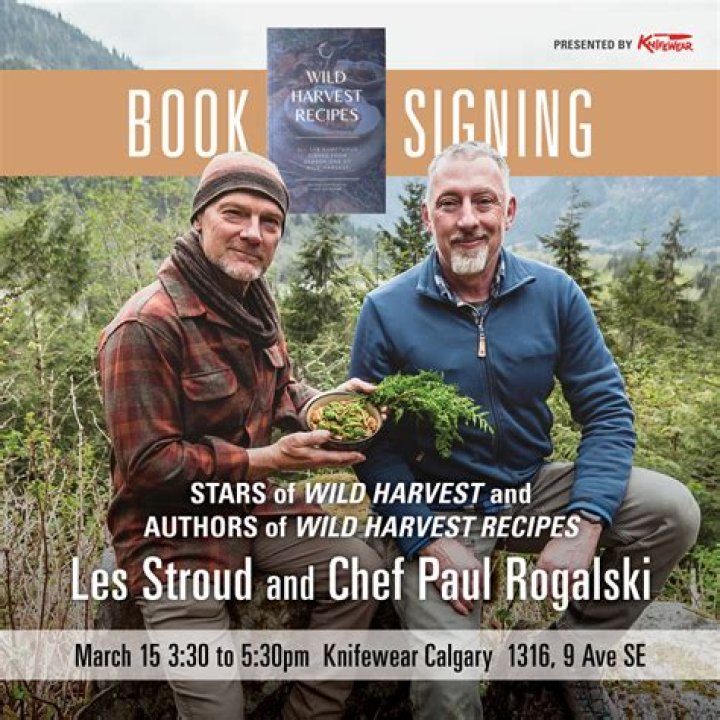 Chef Paul Rogalski Cast Les Stroud's Wild Harvest