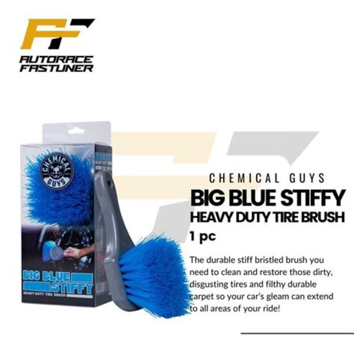 Chemical Guys Big Blue Stiffy Heavy Duty Tire Brush Bilv&aring;rdskungen.se