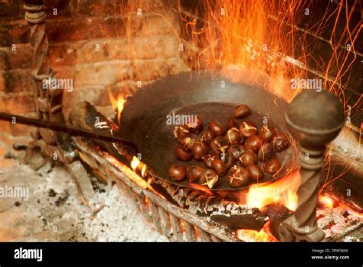 Chestnuts roasting on an open fire The Christmas Song