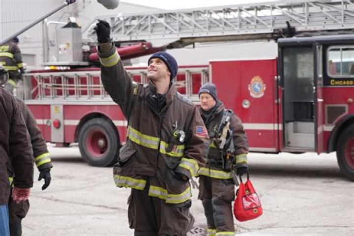 Chicago Fire Behind the Scenes We Called Her Jelly Bean Photo