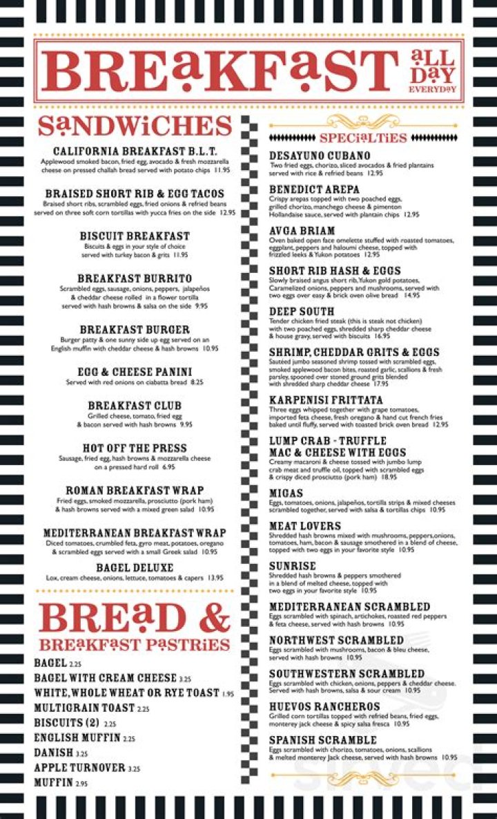 Chit Chat Diner menu in Hackensack, New Jersey, USA