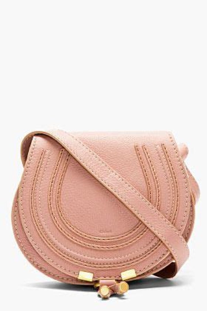 Chlo&eacute; Dusty Rose Small Marcie Shoulder Bag ShopStyle