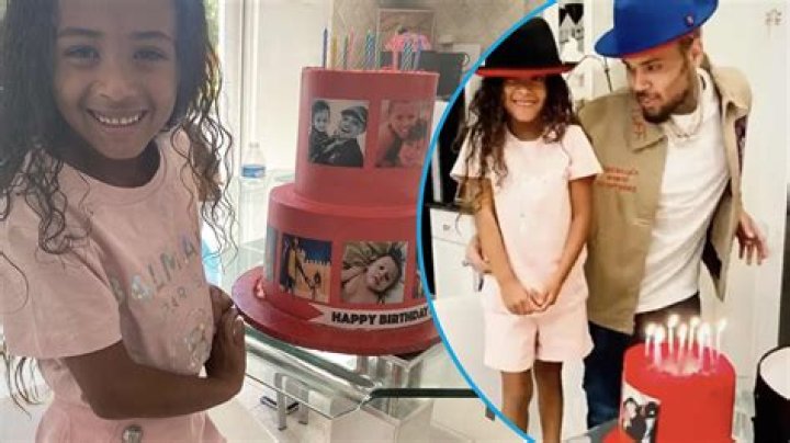 Chris Brown Daughter 6th Birthday He Reunites With Nia Toptenfamous
