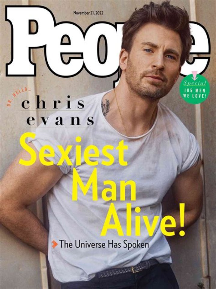 Chris Evans, PEOPLE's 2022 Sexiest Man Alive, Shares His 'Sexy