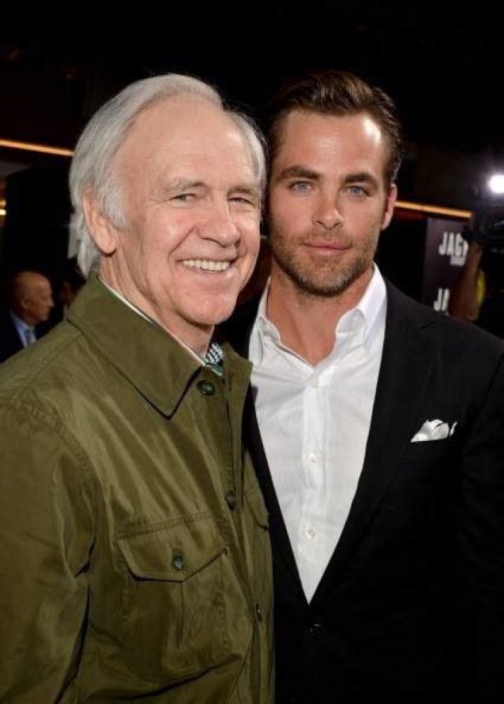 Chris Pine and his dad Robert Picture Meet the fathers of Hollywood's