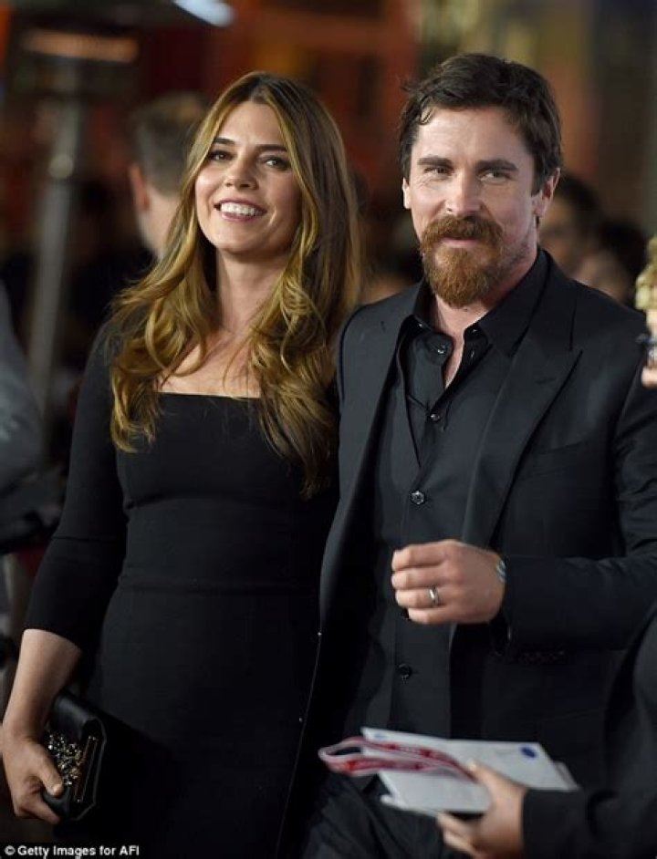 Christian Bale looks dapper with stunning wife of 15 years Sibi Blazic