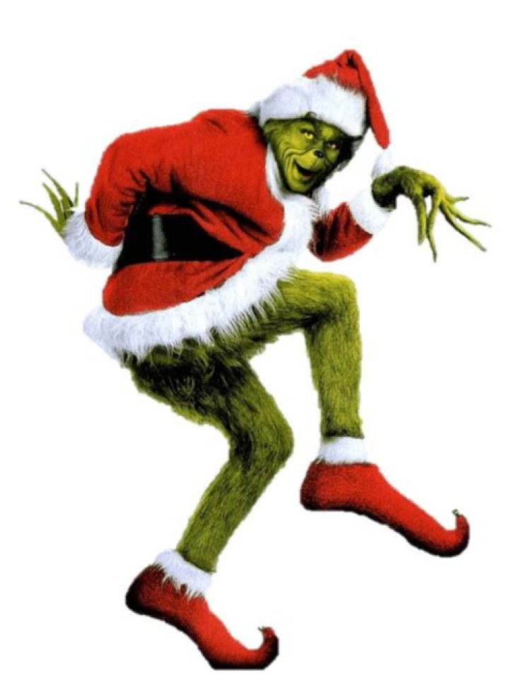 Christmas Grinch Santa Claus transparent PNG StickPNG