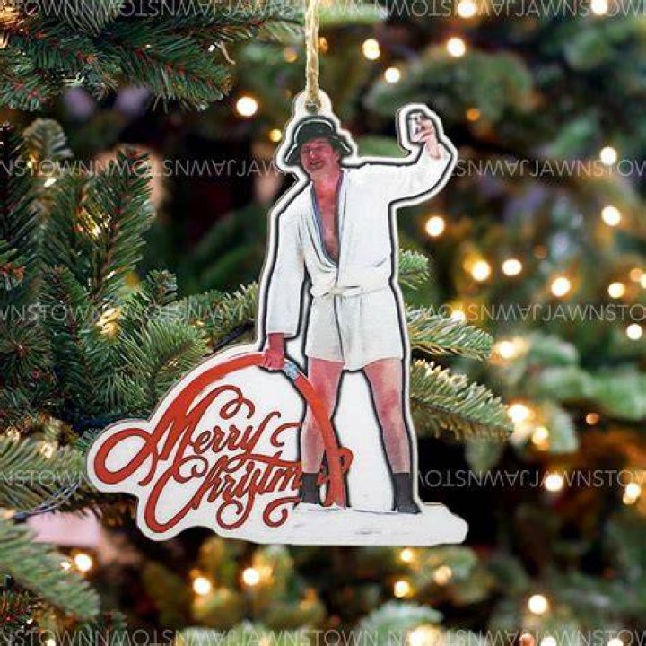 Christmas Vacation Cousin Eddie White Robe and Belt Costume Set