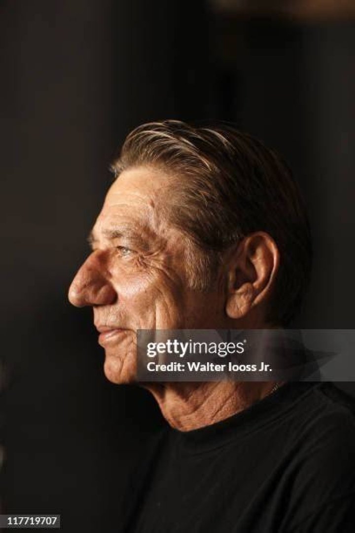 Closeup portrait of Hall of Famer and former Baltimore Colts player