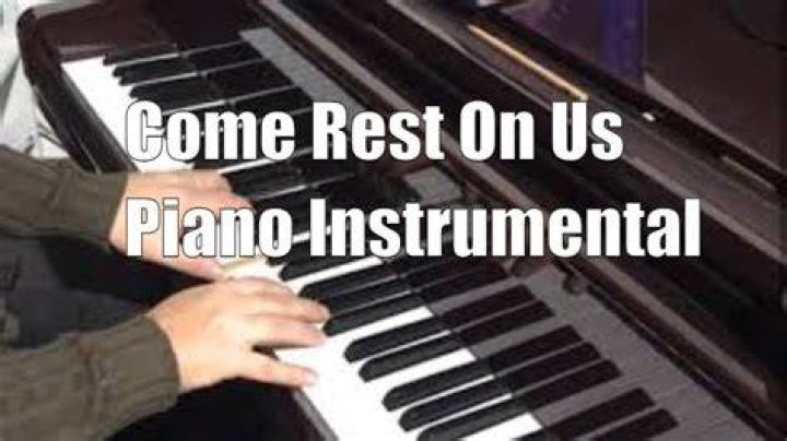 Come rest on us Upper Room Piano Instrumental YouTube