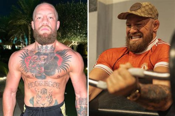 Conor McGregor shows off incredible body transformation from 'Young