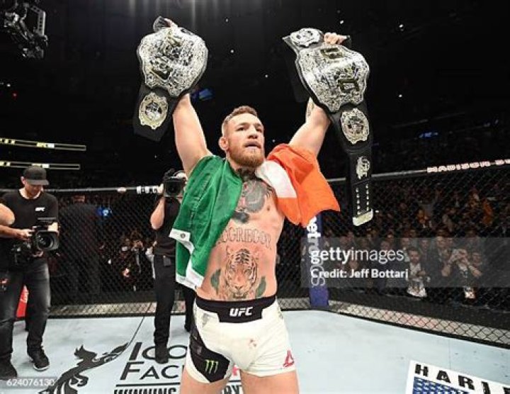 Conor McGregor UFC champion told his parents he would be a millionaire
