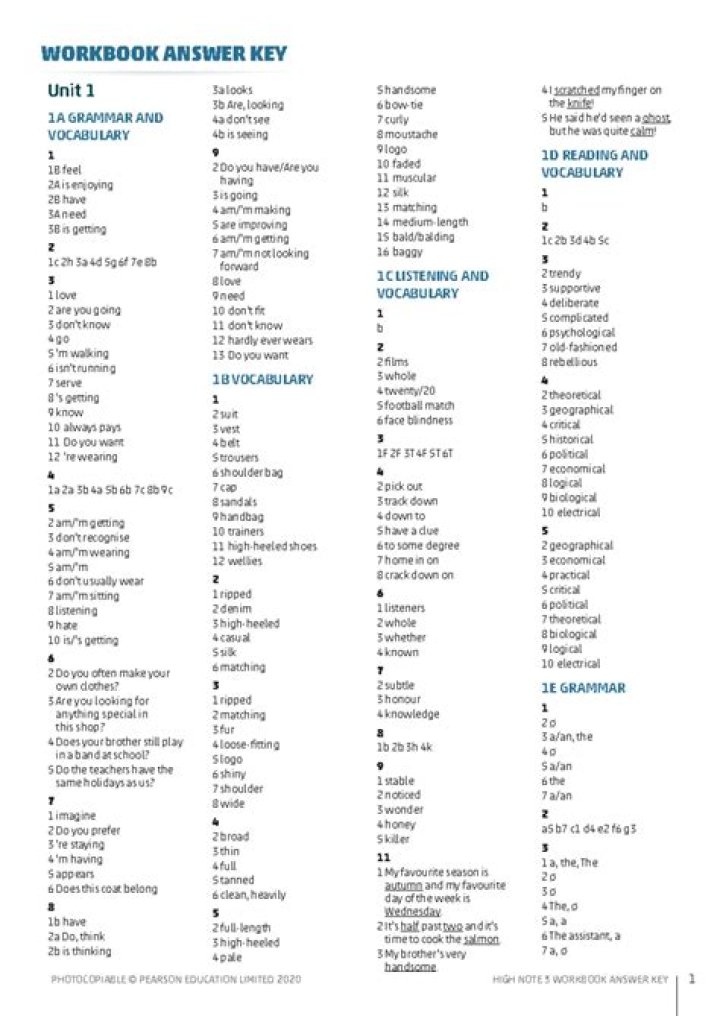 Contexto Answer 2 Workbook