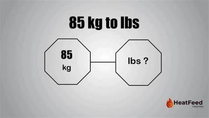Convert 85 kg to lbs Heatfeed