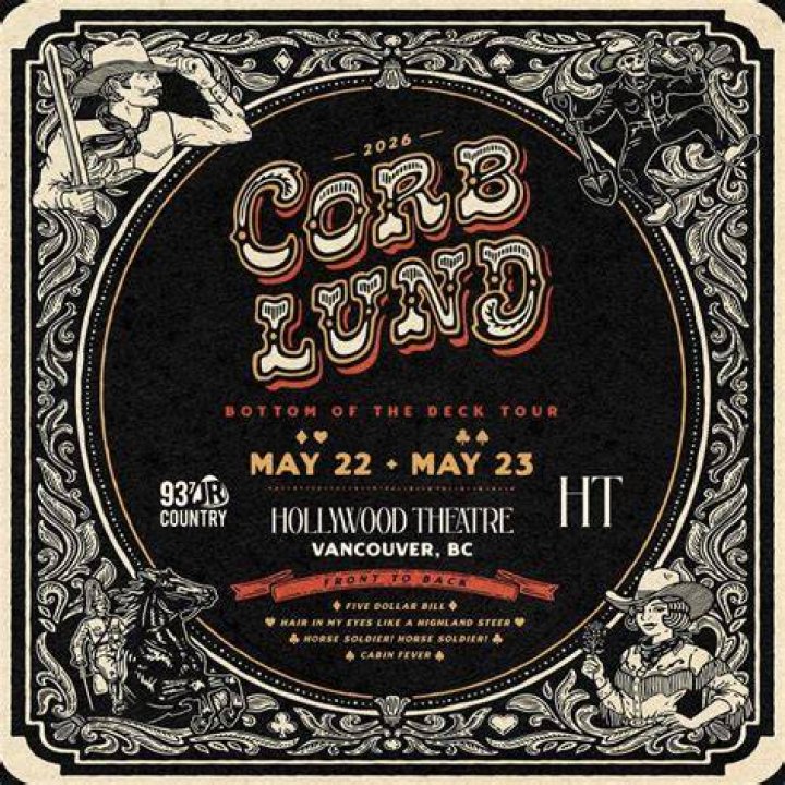 Corb Lund Concert & Tour History Concert Archives