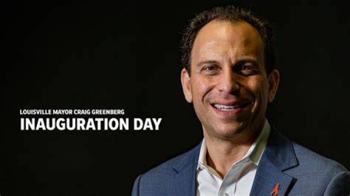Craig Greenberg to be sworn in as Louisville's mayor YouTube