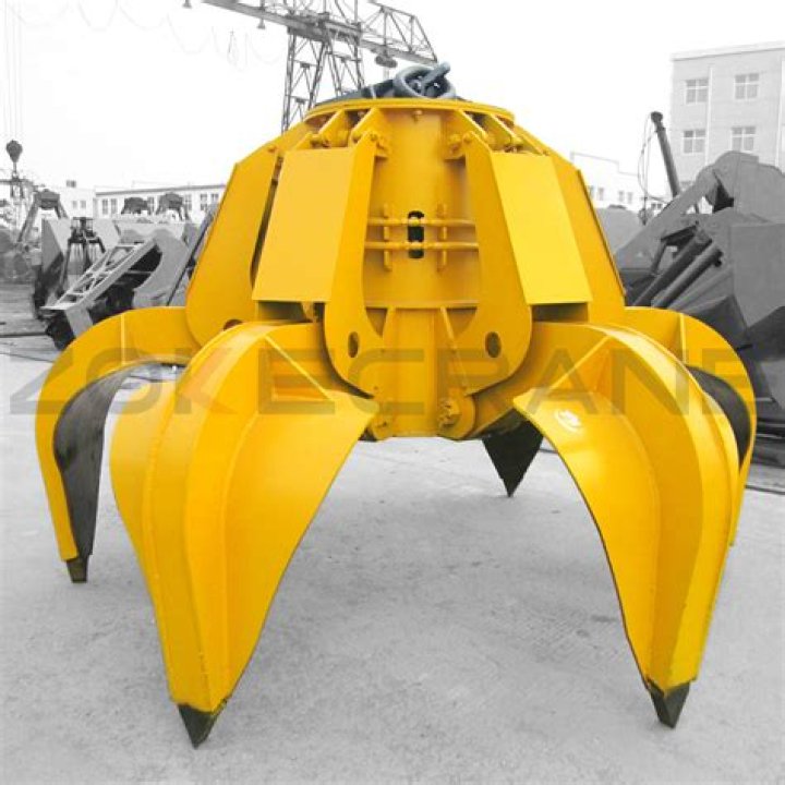 Crane grab bucket clamshell grab, cactus grab & orange peel grab