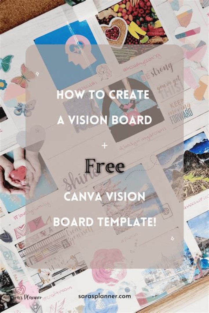 Creating a Vision Board for 2023 Tutorial smallsgarcia TikTok video