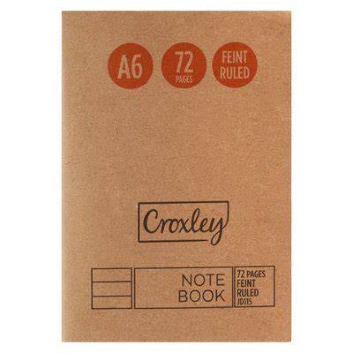 Croxley JD173 72 Page A5 Unruled Exercise Books (20 Pack) Shop Today