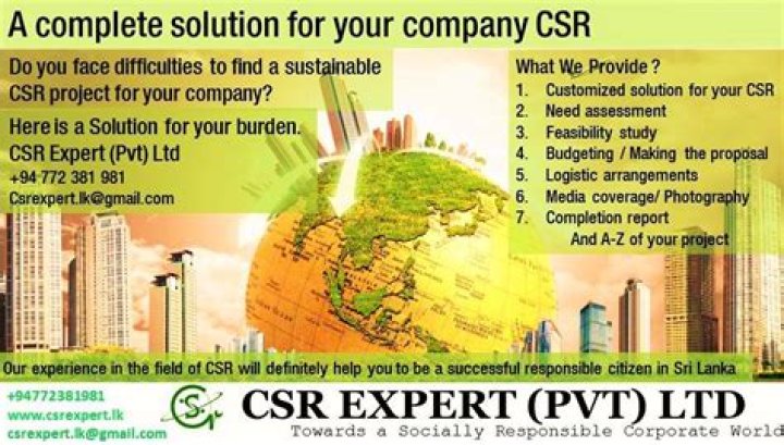 CSR Expert Colombo
